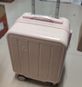 20*30*40 春秋航空登机箱小型轻便拉杆行李箱学生旅行密码皮箱子 茱萸粉307（子母箱）拉链 14英寸 20x30x40cm可登机 实拍图