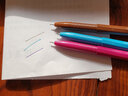 晨光（M&G）彩色中性笔AGP62403手账水笔0.38mm针管头笔记学生儿童糖果色 紫色 实拍图