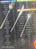 广意 304不锈钢牛排刀叉勺 餐刀勺子叉子西餐酒店餐具套装3件套GY8552 实拍图
