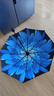 天堂双层遮阳伞防晒防紫外线指数50+太阳伞女晴雨两用防晒伞学生雨伞 蓝色【双层更防晒 】 实拍图