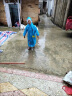 惠寻 京东自有品牌 儿童卡通雨衣 带书包位雨披 蓝色机器人XXXL码 实拍图