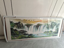 风水怡情旭日东升国画山水画手绘客厅装饰画沙发背景墙办公室挂画靠山字画 旭日东升A 实木画框 200*80cm【升级版】 实拍图