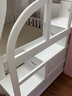 法莎亚  上下床实木儿童床上下铺成人高低床子母双层床男孩女孩多功能 【梯柜款】纯白色+长2.42米 下铺宽180cm上铺宽160cm 实拍图