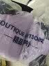 否定先生可定制LOGO户外运动外套情侣款连帽冲外套衣服男冲锋衣女防风防水 紫色女款（三合一） 3XL 实拍图
