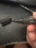 施德楼（STAEDTLER）油性记号笔 黑色1.0mm防水速干勾线马克笔儿童美术光盘刻字办公用品单支装M317-9 实拍图