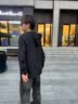 乔丹风衣男士外套秋冬季连帽夹克防风防泼水户外运动上衣 黑色 XL 实拍图