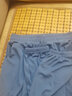 熙线（Xixian）【清凉透气】【显瘦显高】宽松束脚夏季薄款休闲卫裤显瘦灯笼裤 浅蓝色 L建议(105-120斤) 实拍图