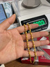 周大生黄金手链女足金光砂金珠计价金手链生日礼物送妈妈生日礼物 6.1g 足金光珠手链 实拍图