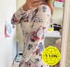 DK游泳衣女保守连体性感比基尼遮肚显瘦度假温泉泳装 白花花 L 实拍图