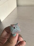 莎拉迪尔（saradear）韩国法式郁金香花朵发圈france花苞头丸子头扎高马尾发绳盘发头饰 1#粉蓝色 实拍图