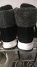 翠雅阁雪地靴女冬季2024新款防水防滑棉鞋女学生短靴保暖马丁靴女加厚绒 黑色加厚 40 实拍图