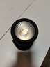 一极喜光明装射灯家用轻奢客厅射灯led天花灯玄关 商用店铺吸顶式筒灯射灯 黑色-7W-(底座直径7.5cm) 暖白光3000k 实拍图
