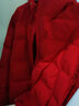 埃尔蒙特连帽加厚羽绒服男款保暖衣耐磨外套女防泼水冬季防风御寒 【城际系列】女士红色 XL 实拍图