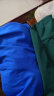PHJ 韩版短袖t恤女夏季新款圆领绣花半袖体恤中年女士宽松打底上衣 蓝色 M（105-120斤） 实拍图