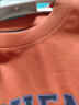梦月奚【部落男装】17112美式复古阿美咔叽机车风圆领短袖T恤 砖红 XL（150-170斤） 晒单实拍图