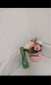 盛世泰堡 仿真花假花束盆绢花装饰花陶瓷小花瓶花艺客厅装饰摆件 白色玫瑰 实拍图