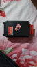 力影佳（LYNCA） 单反相机电池盒内存卡SD卡CF卡包5号收纳盒5D4保护多功能整理盒子 【红色】装载:2电池或1电池4五号+2CF+4SD 实拍图