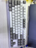 DURGOD 杜伽87/104键笔记本电脑PBT键帽机械键盘全键无冲（办公游戏电竞吃鸡键盘） TAURUS K320天然白 樱桃轴 无光 静音红轴 实拍图