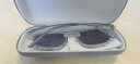 派丽蒙（PARIM） 吴磊明星同款近视眼镜架男磁吸套镜近视墨镜太阳镜眼镜架96001 N1-镍白框-附片灰色片 晒单实拍图