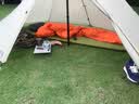 静星户外羽绒睡袋超轻鸭绒室内成人睡袋徒步露营冬季保暖多功能睡袋 20D 750蓬松充绒260克小被子 实拍图