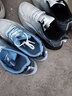 EXUELING男鞋秋季透气垫减震大码男鞋运动鞋青少年潮跑步鞋增高秋季鞋子男 天蓝【升级款】 42 (260mm) 实拍图