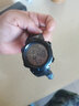 朴里 商务大数字多功能LED户外运动电子手表 男女学生时尚韩版简约手表 9号  蓝 实拍图