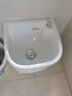 好亿家（HAOYIJIA） 卫浴拖把池陶瓷拖布池台控拖把盆阳台卫生间墩布池洗拖布池 5030中号拖把池（台控下水） 下水器+下水管 实拍图
