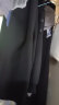 富绅 商务正装男士西裤 雅致纯色直筒裤子 双褶黑色裤装 轻薄款-黑色双褶款YKM10223-001 80cm(170/78) 晒单实拍图