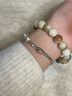 银瑜菩提根手串男女款手链晕染胭脂菩提子佛珠盘玩绕指柔文玩佛珠首饰 晕染胭脂菩提子手串 实拍图