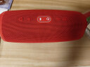 JBL CHARGE5 音乐冲击波五代 便携式蓝牙音箱+低音炮 户外防水防尘 桌面音响 增强版赛道扬声器  红色 晒单实拍图