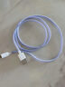 帅玺 适用iphone14数据线手机充电线苹果13快充usb12Pro平板11ipad短款xr 单条装-(薰衣紫) 1.5米 实拍图