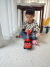 皇恩蜘蛛人特技滑板车儿童玩具车网红蜘蛛人翻滚男孩智力电动宝宝男童 蜘蛛人特技滑板车-电池版 实拍图