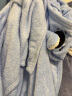 洁丽雅儿童浴巾带帽斗篷新生婴儿洗澡比棉纱布柔软吸水宝宝浴袍 (70*140cm)蓝色考拉 实拍图