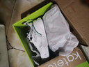卡特兔童鞋儿童运动鞋冬款篮球鞋软底防滑加绒保暖跑步鞋中大童儿童棉鞋 米白棕 28 内长17.5cm  脚长16.3-16.9 实拍图