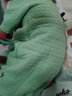 舒贝怡婴儿衣服新生儿连体衣满月宝宝哈衣春秋保暖周岁男女童爬爬服绿73 实拍图