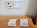 LXEE 无线遥控开关面板免布线220V智能电灯家用卧室单双控 随意贴遥控开关灯光 86型明暗装 高雅白1开：1个主开关+2个随意贴 实拍图
