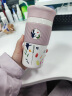 大嘴猴保温杯女士泡茶杯高颜值咖啡杯316不锈钢大容量水杯情侣送礼杯子 甜气粉【316不锈钢内胆】480ml 实拍图