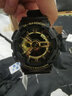 卡西欧（CASIO）【手表礼物】男手表G-SHOCK黑武士悟空黑金潮流时尚运动电子表 GA-110GB-1A经典黑金-人气推荐 实拍图