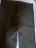 啄木鸟免烫抗皱西裤男中年男士高腰宽松商务休闲裤西装裤爸爸直筒长裤子 黑色 33 实拍图