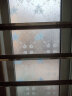 夕音 自粘磨砂玻璃贴膜玻璃贴纸夏季窗户贴膜透光不透明浴室卫生间窗 B002 蓝色五瓣花 宽  45cm 2米长价格 实拍图