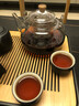 正扬电陶炉煮茶器玻璃烧水壶功夫茶具套装家用煮茶炉养生泡茶壶电茶炉 钻石黑+900竹把提壶 实拍图