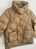 衣典零一（LEDIALYI）轻薄羽绒服女短款2024冬季女装新款中年小个子高端白鸭绒加厚外套 卡其色 M（推荐100-115斤） 实拍图