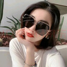 GARRAS太阳镜女士开车gm墨镜显瘦偏光眼镜户外防晒紫外线送女友生日礼物 黑色 偏光 实拍图