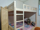 品殿（PINDIAN）  上下床 儿童床成人实木床员工宿舍上下铺床男孩女孩高低床双层 床+抽屉+书架+床垫 1500*2000 实拍图