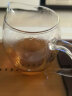 绿昌明玻璃公道杯带茶漏三件套大号茶滤分茶器加厚耐热玻璃茶滤茶具套装 茶滤 + 透明手柄公道杯350ml 实拍图