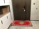 双喜临门 入户门地垫门垫防滑吸水脚垫家用卧室客厅茶几垫厨房卫浴防滑垫 贵族红 70cm*140cm 实拍图