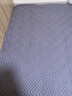 丝域（SIYU） 纯棉床笠单件 加厚床罩席梦思乳胶保护套床套防滑防尘加高 长城格(银灰色) 2.0米床200*220cm 围高18cm 实拍图