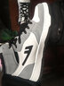 回力男鞋高帮秋冬季2025韩版增高小白鞋子男休闲潮鞋篮球运动板鞋男 灰白 43 实拍图