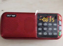 先科（SAST） N28收音机老年人便携式迷你播放器充电插卡广播随身听音乐听歌半导体戏曲唱戏机 N28中国红 实拍图