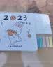 木雷 口袋台历2026年日历高颜值可爱创意简约定制订做办公工作桌面摆件备忘打卡计划表记事本马年月历 180-M02-不发脾气只发财【口袋款大号】 实拍图